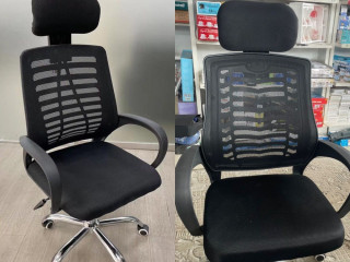 IMPORTED MODERN ZEEBRA MESH BLACK OFFICE CHAIR