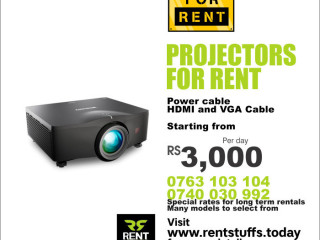 Multimedia projectors for rent